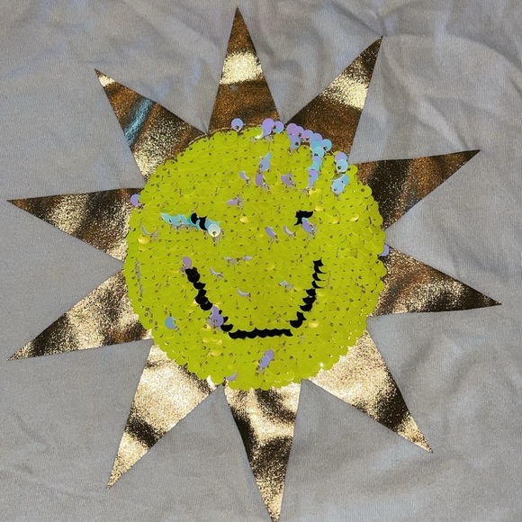 Cat & Jack Girl’s Sequin Sun Tank Top - Picture 2 of 3